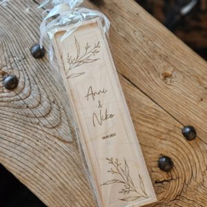 Weinkiste | Weinbox | personalisiert | Hochzeitsgeschenk | 24,90 €