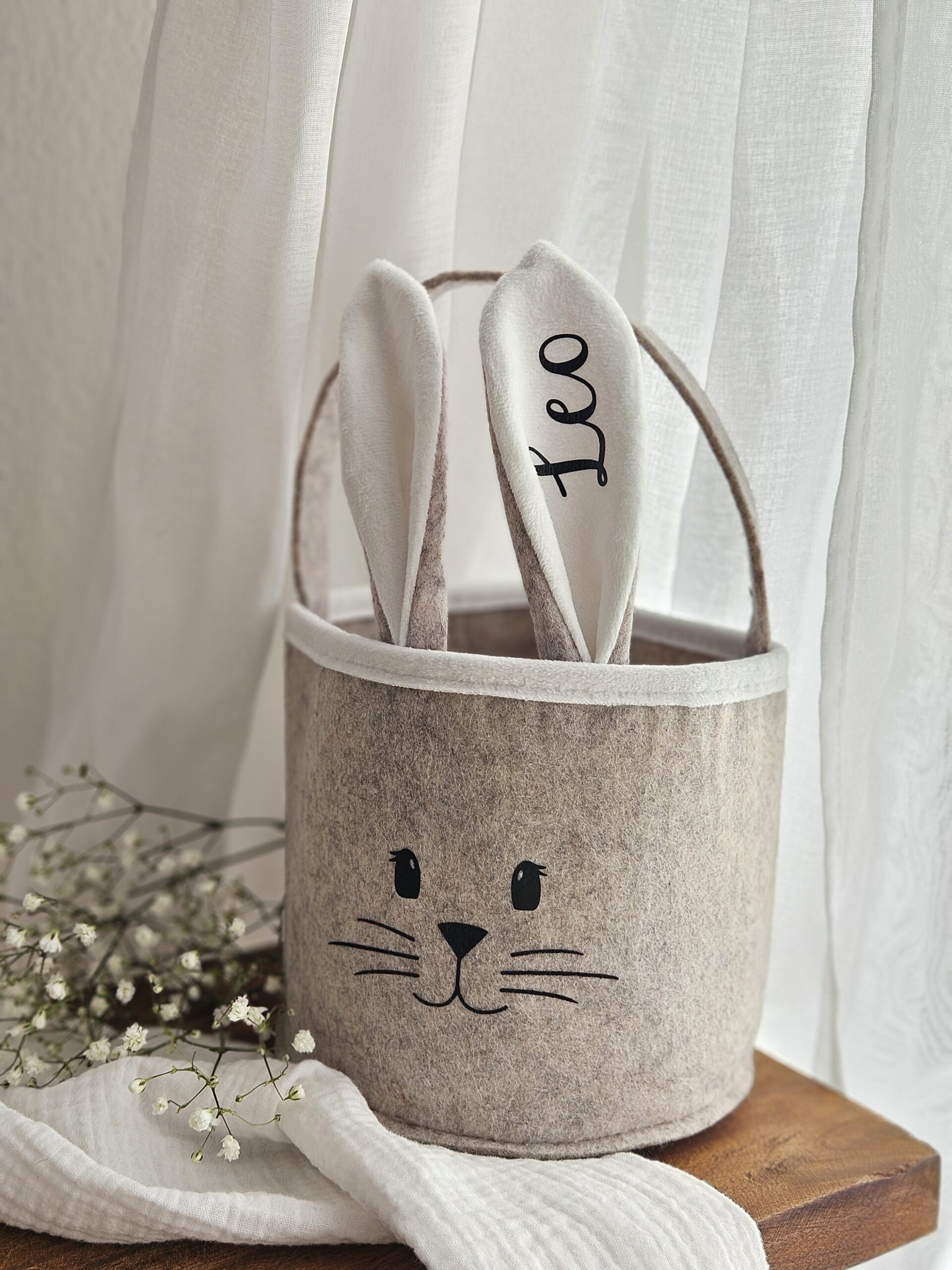 Personalisiertes Osterkörbchen | Osternest 'Hasenbub'| 14,90 € – Bild 2