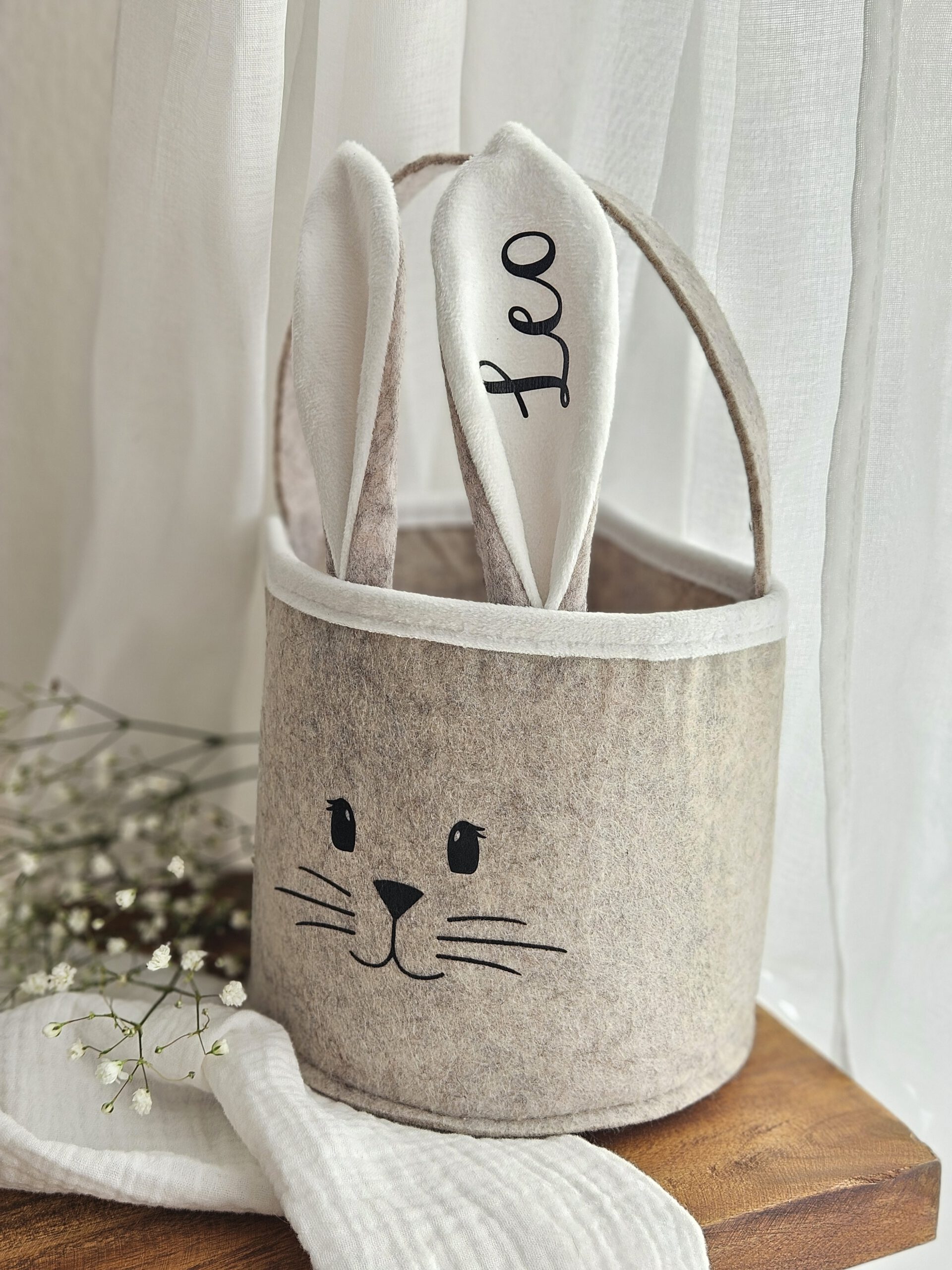 Personalisiertes Osterkörbchen | Osternest 'Hasenbub'| 14,90 €