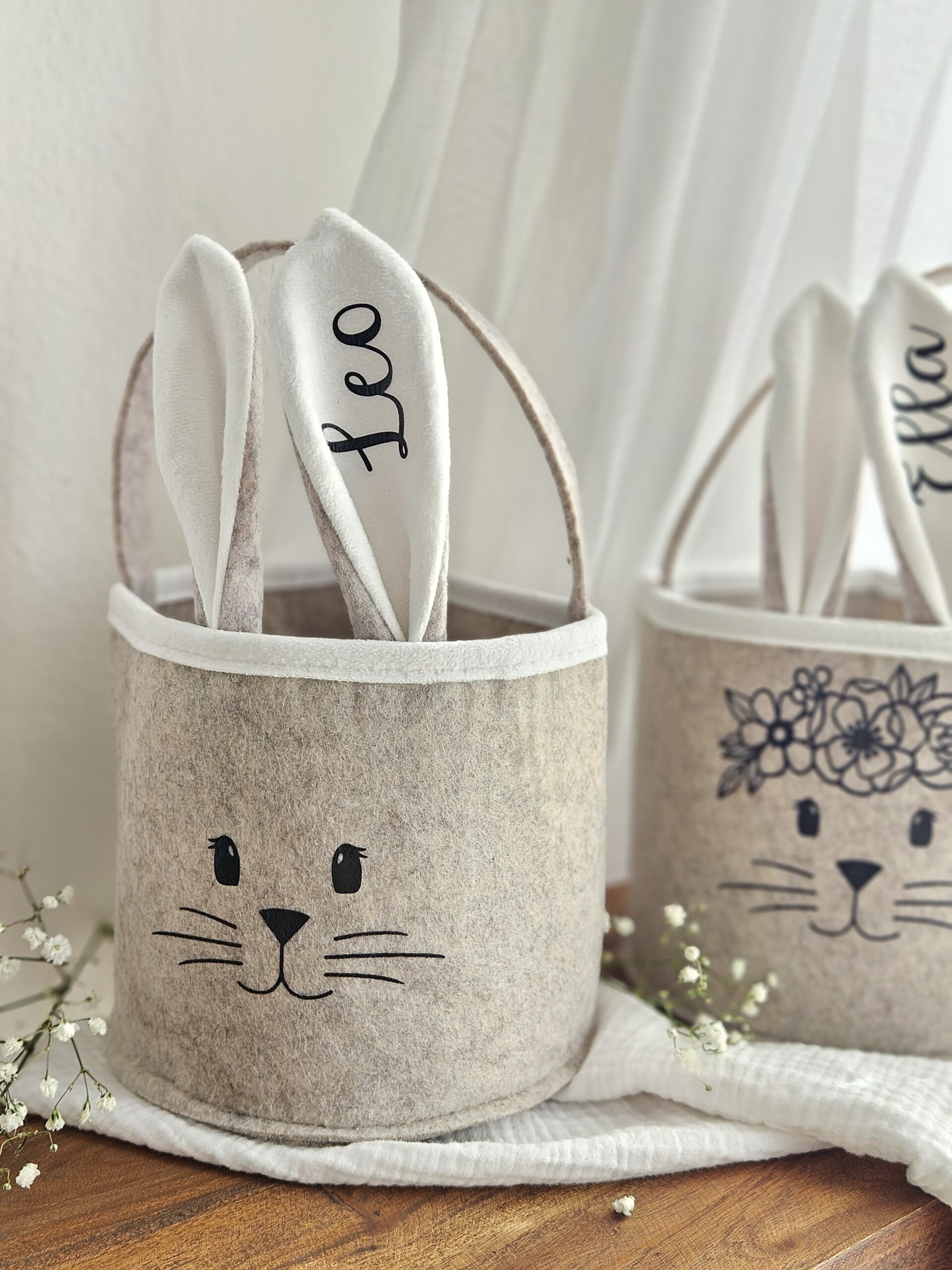 Personalisiertes Osterkörbchen | Osternest 'Hasenbub'| 14,90 € – Bild 3